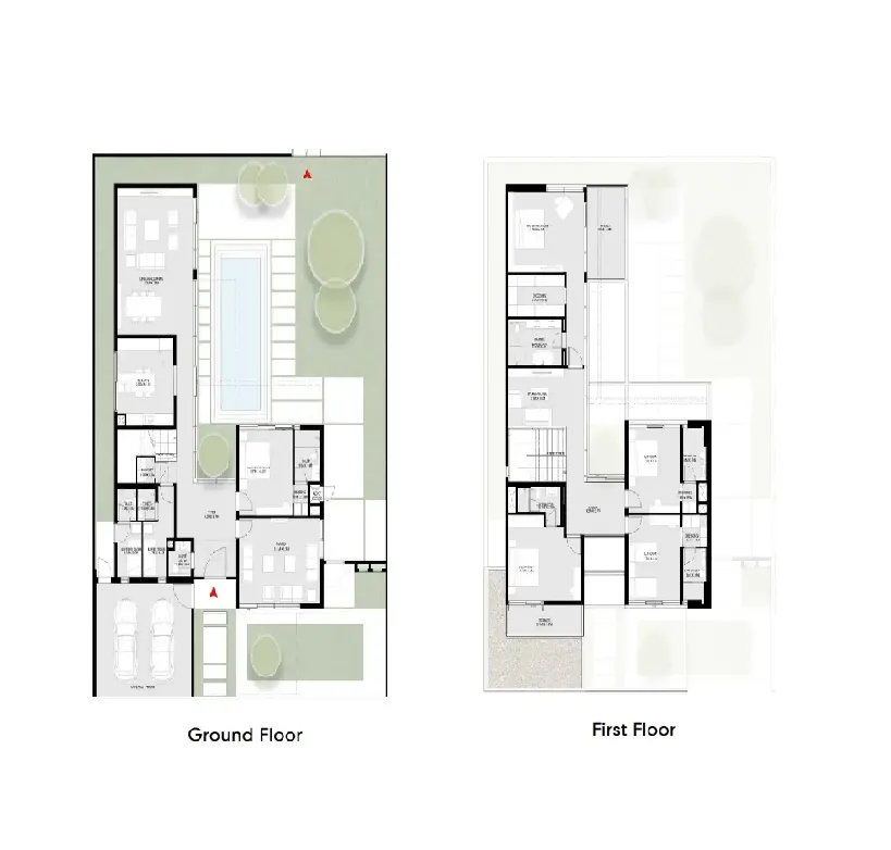 5-bedroom home floor plan