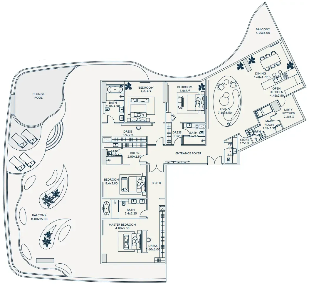 4BR Layout