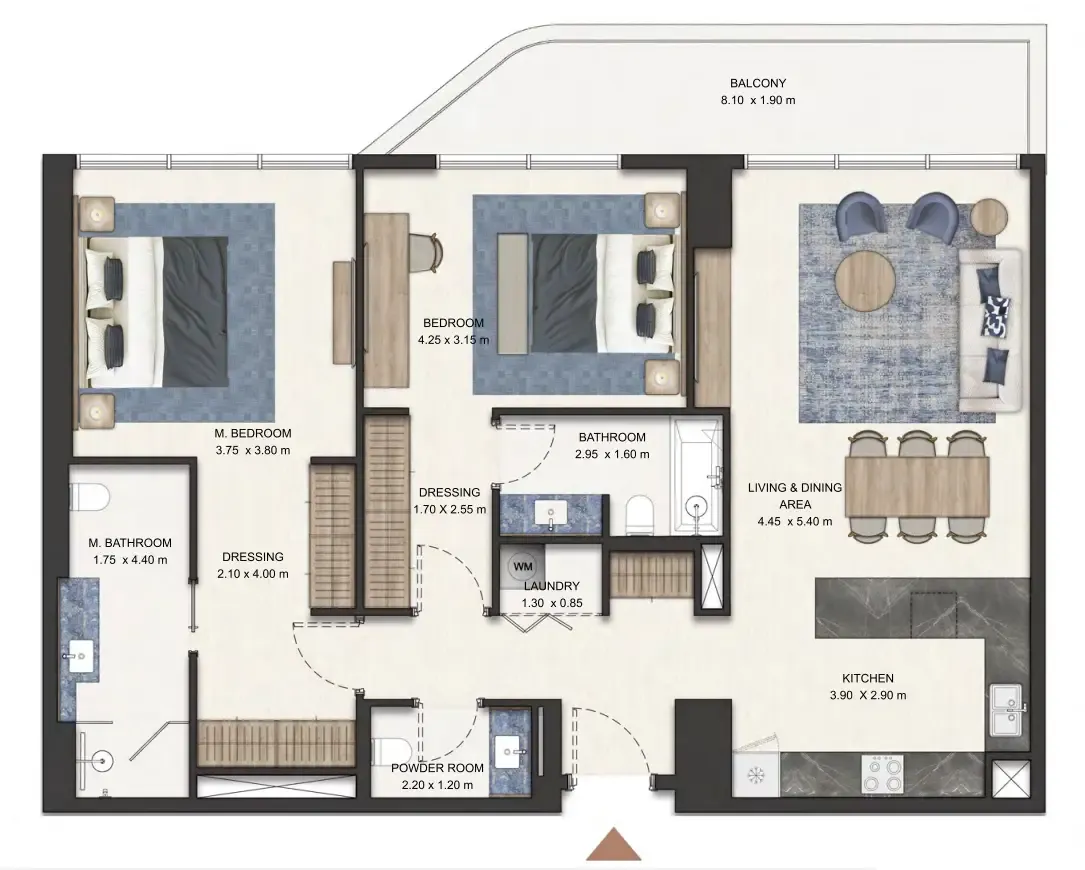 2BR Layout