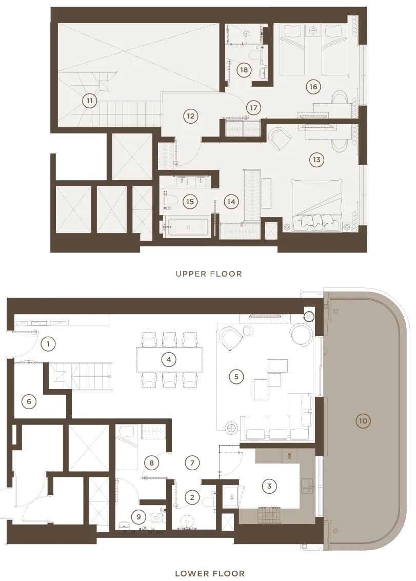 2 bed