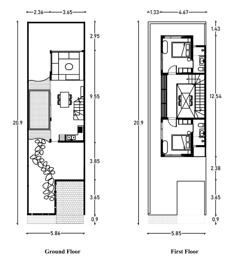 2BR Layout