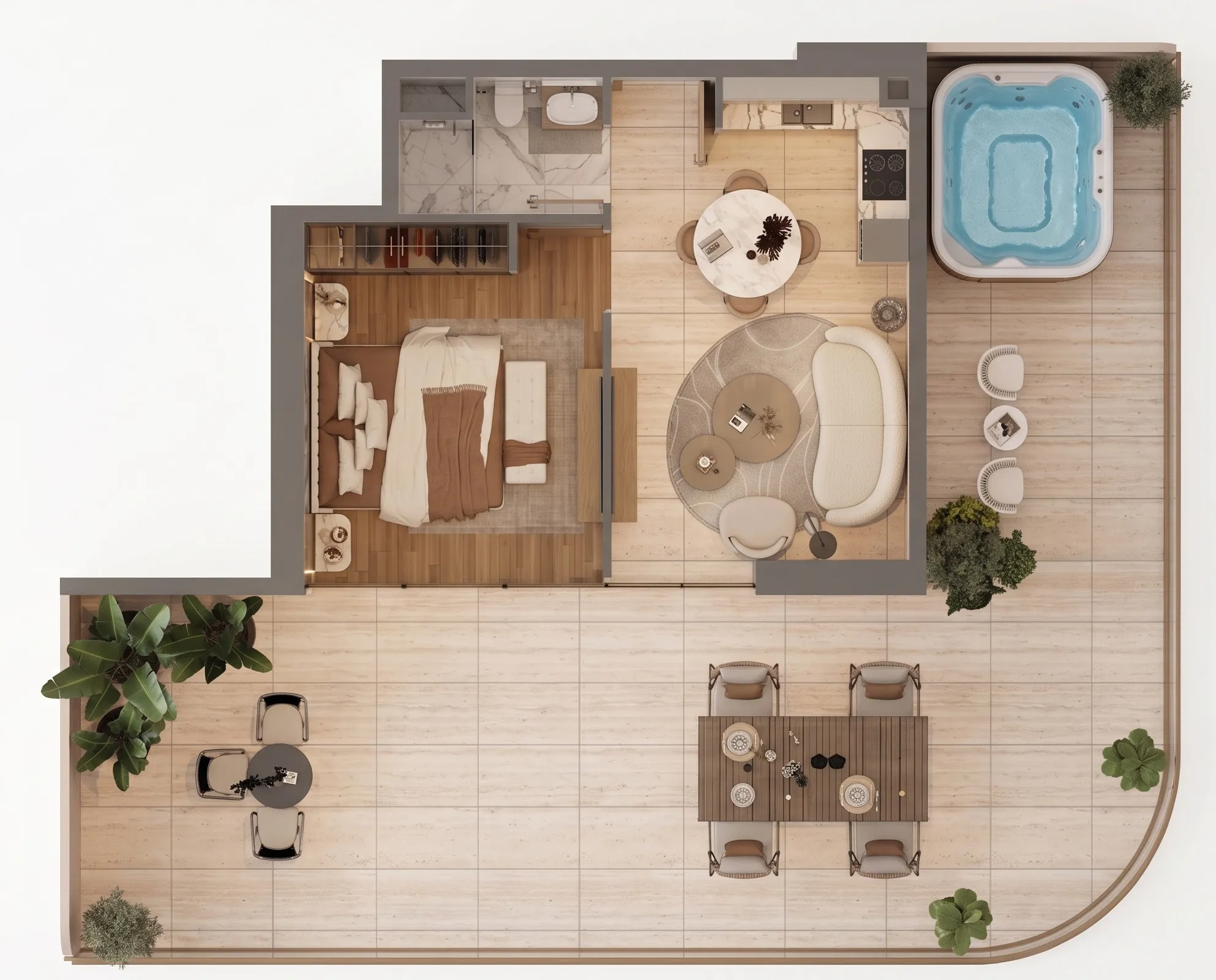 1BR Layout