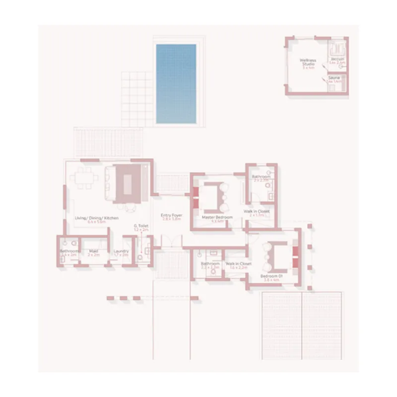 2BR Layout