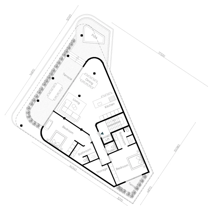 2BR Layout