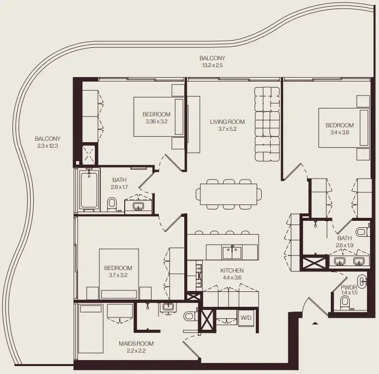 Al Ghurair Development The Weave – Al Ghurair floor plan