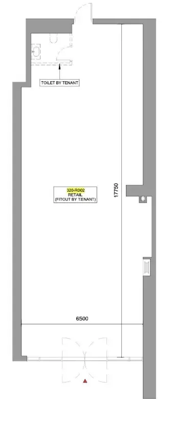 320 Riverside Crescent — 1 Bedroom floor plan