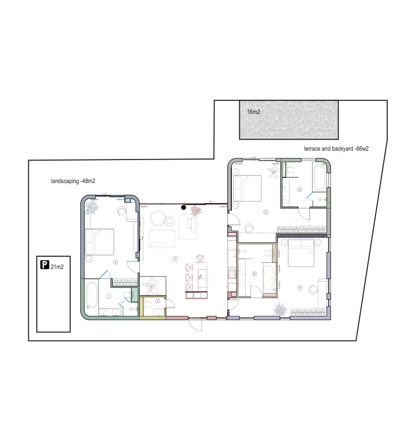 3BR Layout