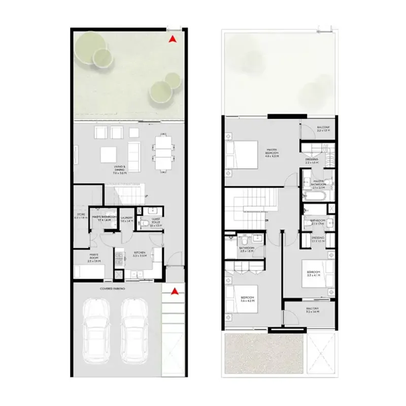 3 bed