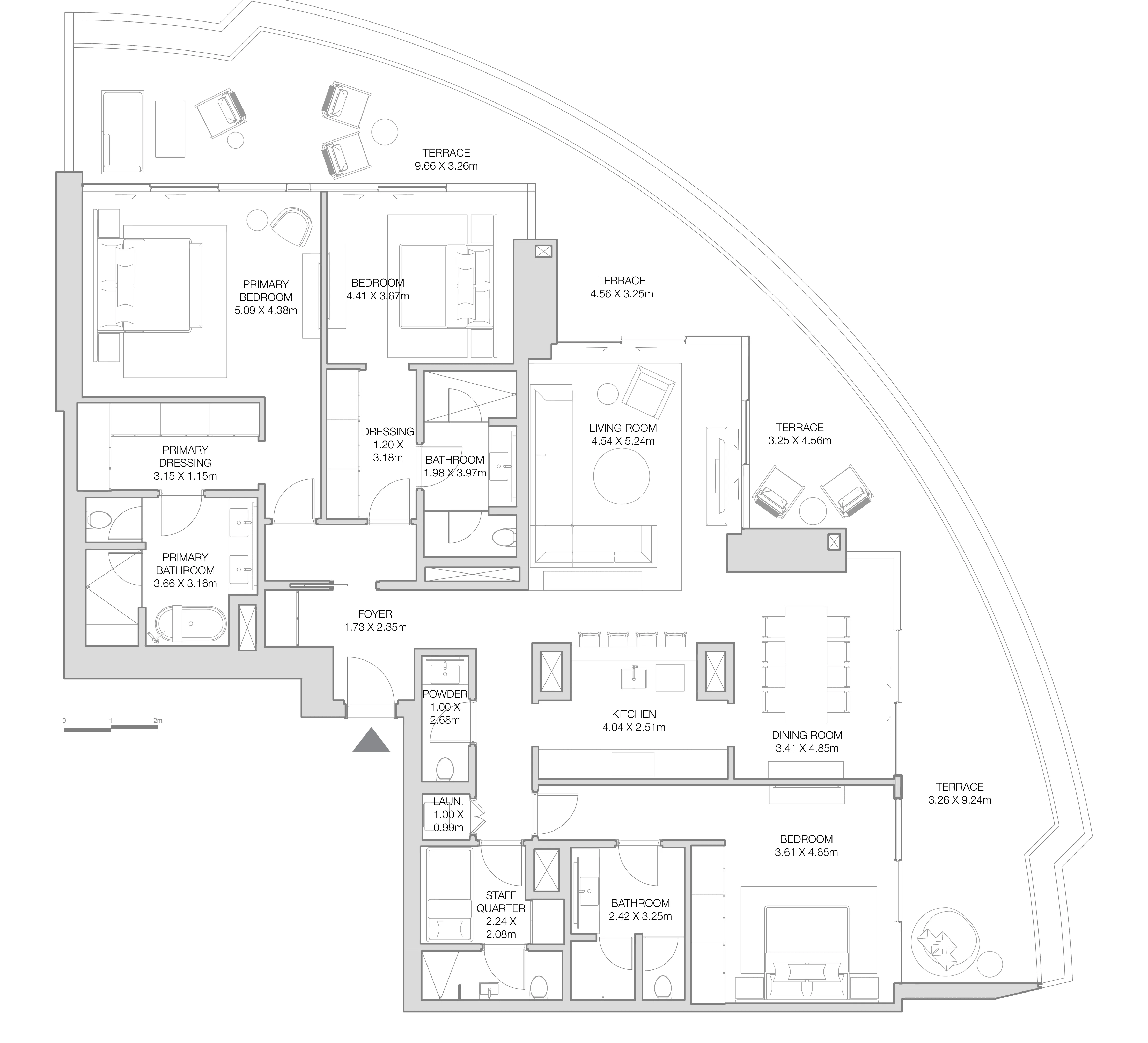 3BR Layout