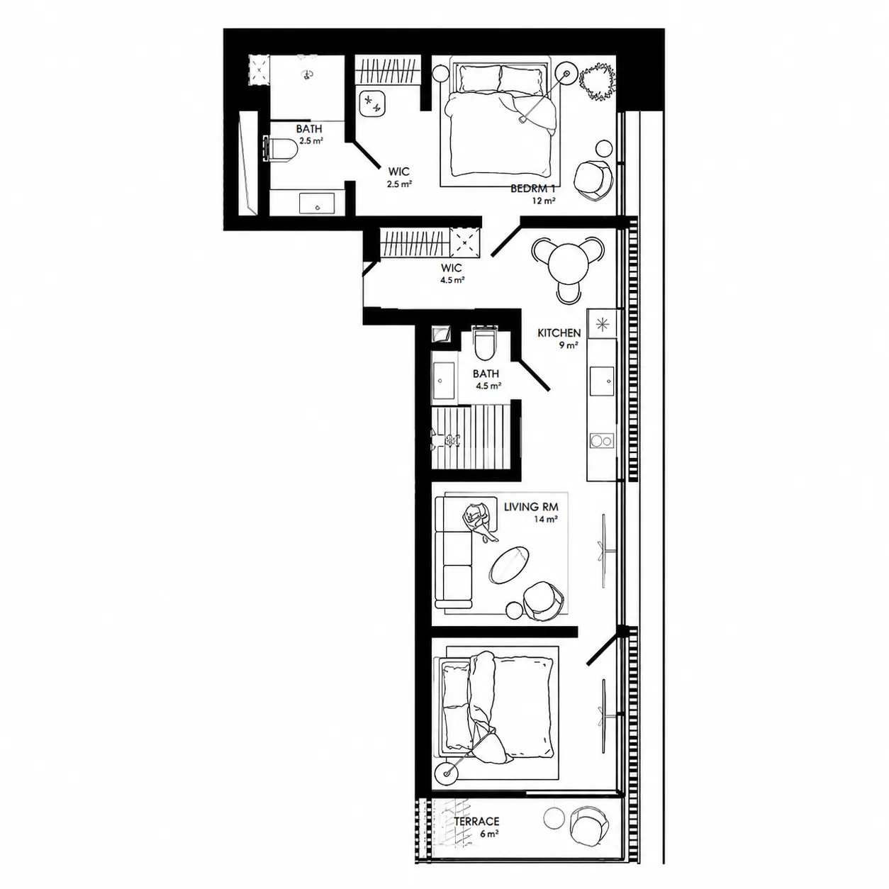 3BR Layout