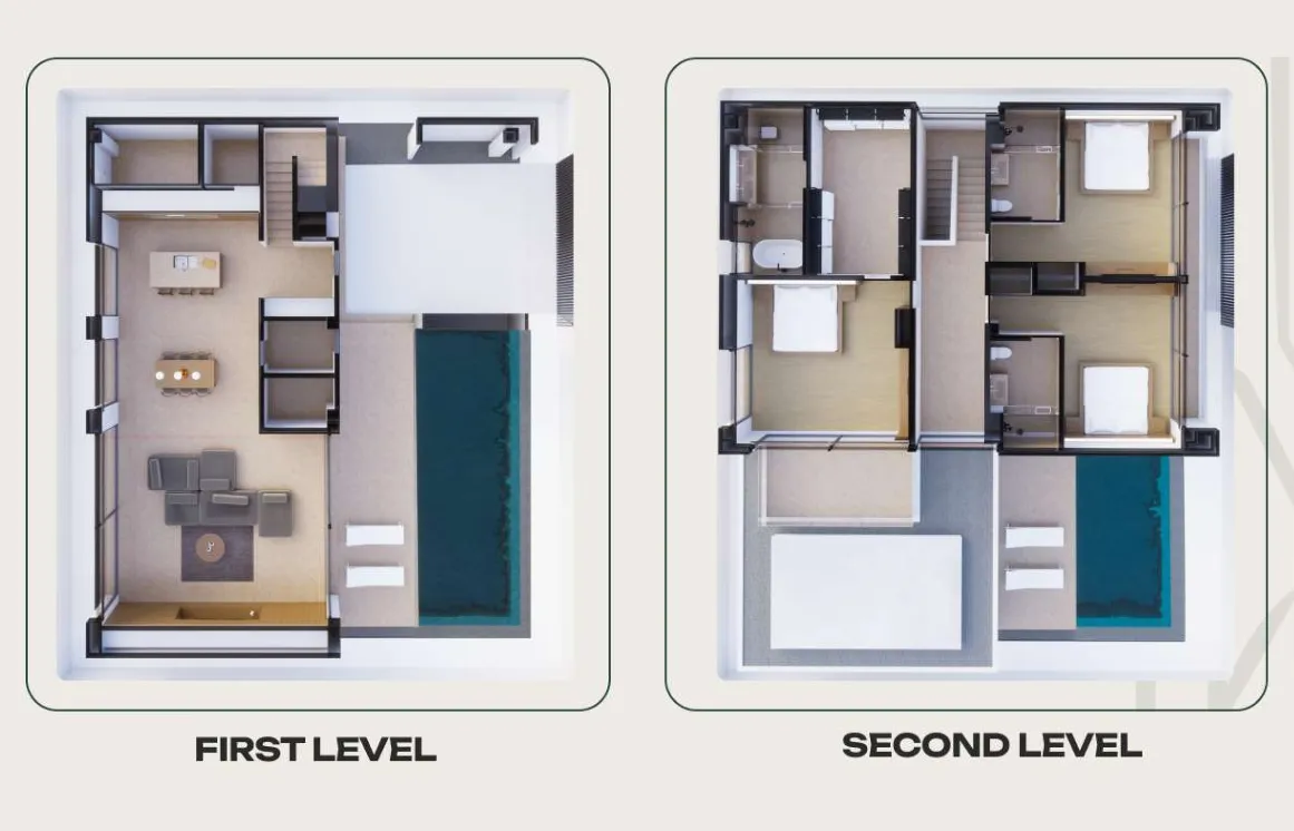 Urban Scapes Layan — 3 Bedrooms floor plan