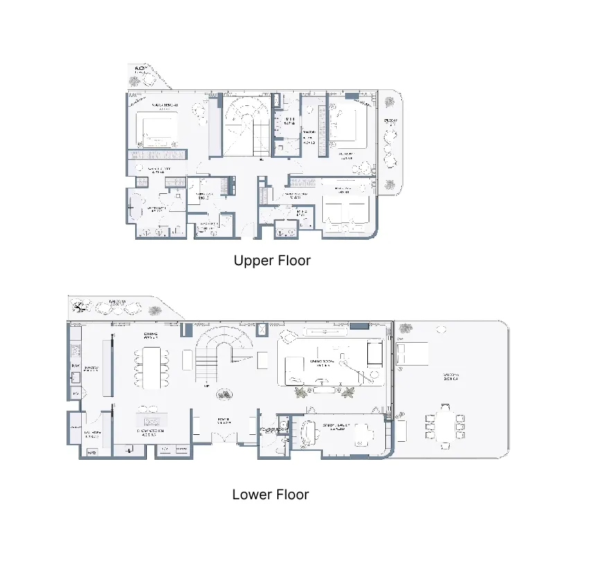 3 bedrooms floor plan