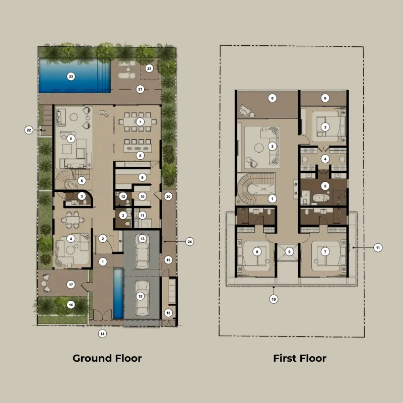 3 bed