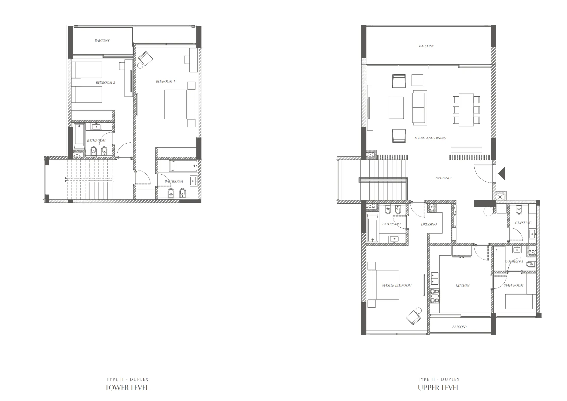 3 bedrooms floor plan