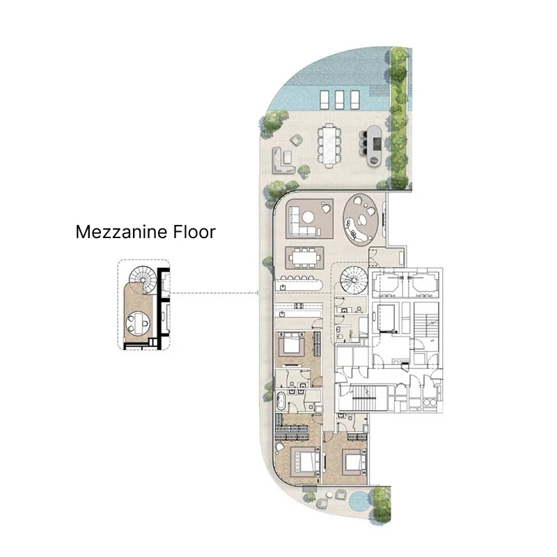 3 bed