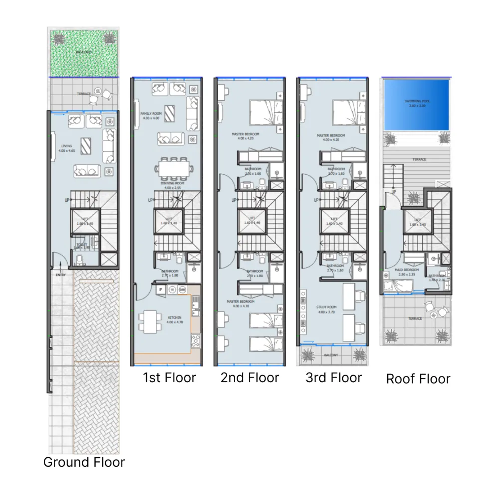 3BR Layout