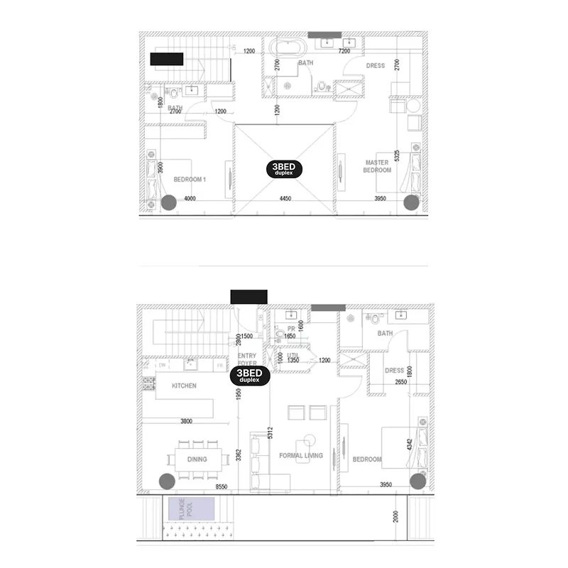 3BR Layout