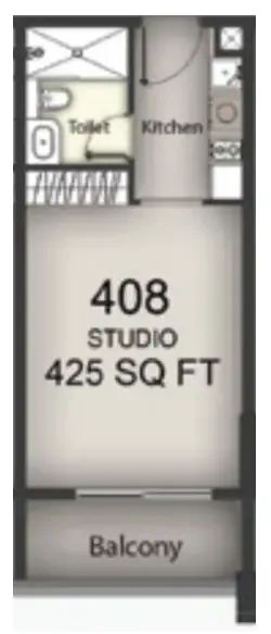 Studio floor plan
