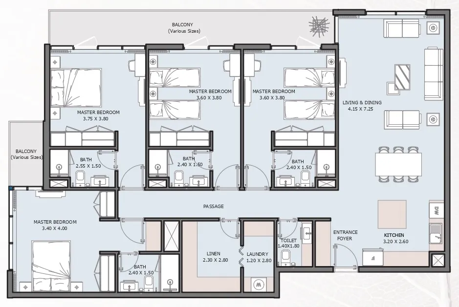 4BR Layout