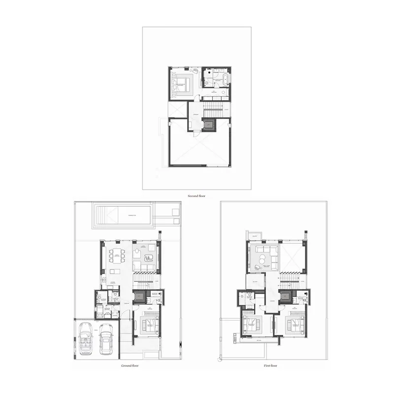 Fendi Azure Villas — 4 Bedrooms floor plan