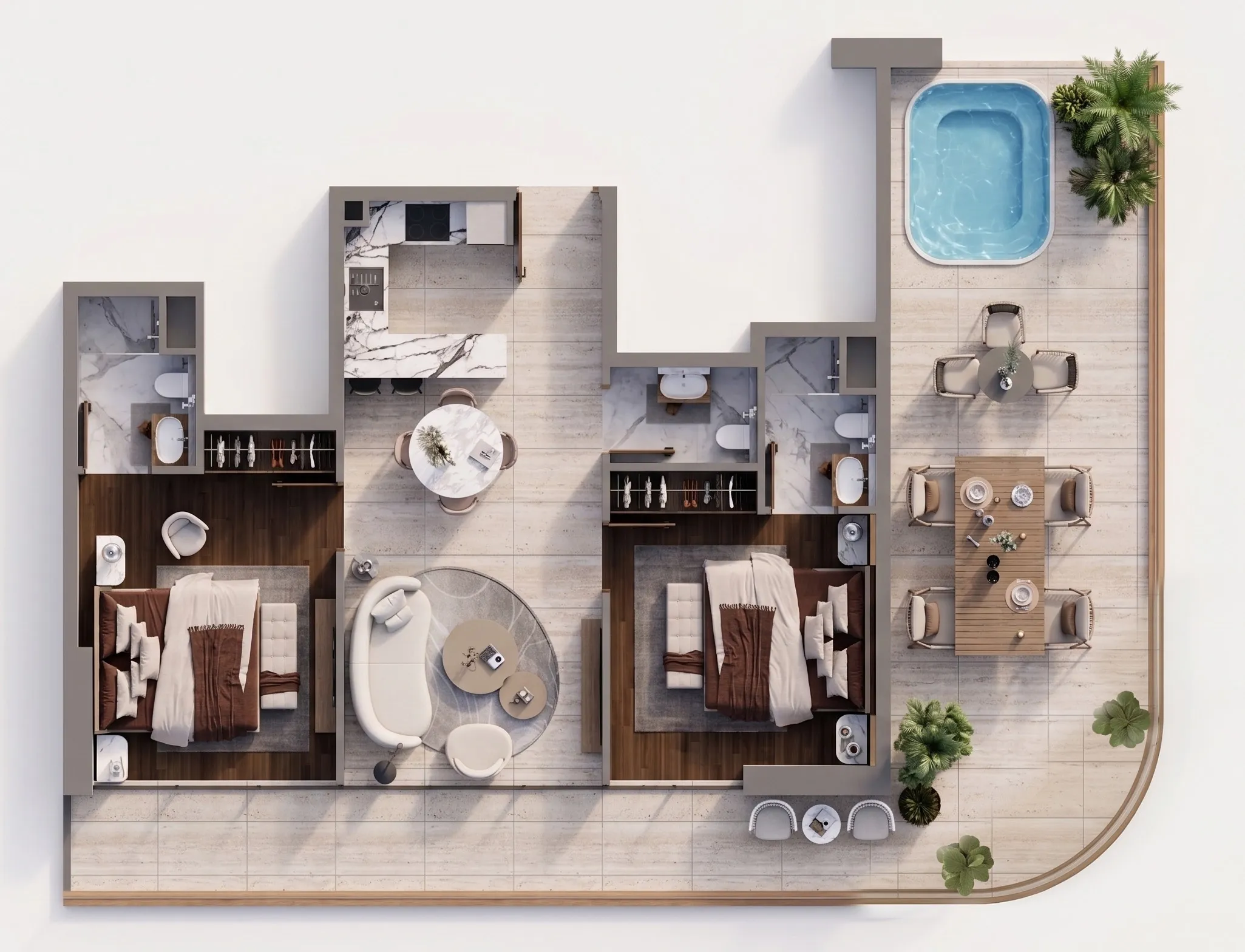 2BR Layout