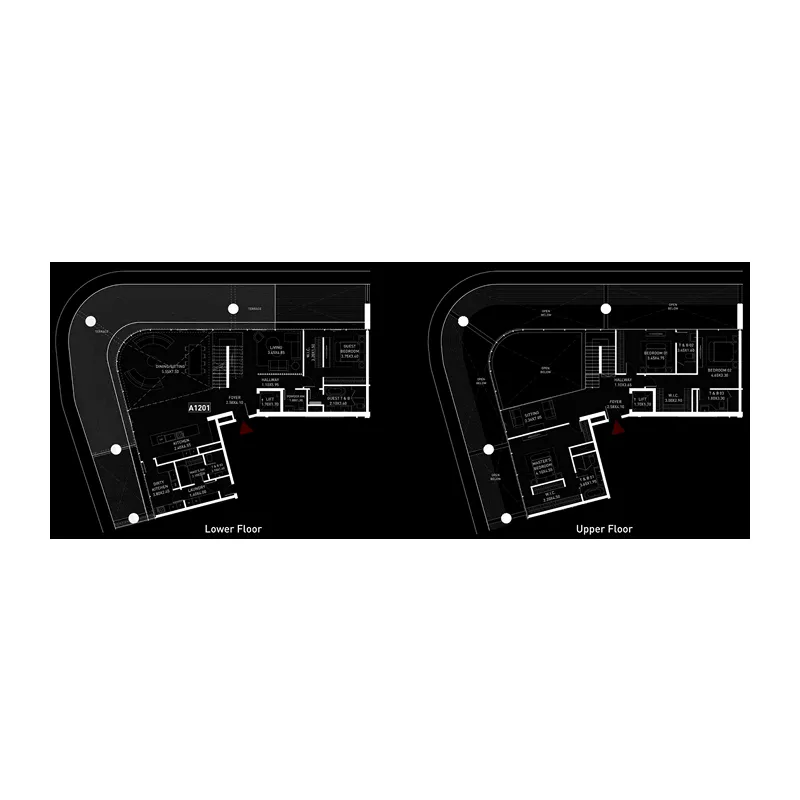 Cosmo Developments Brabus Island 4BR floor plan