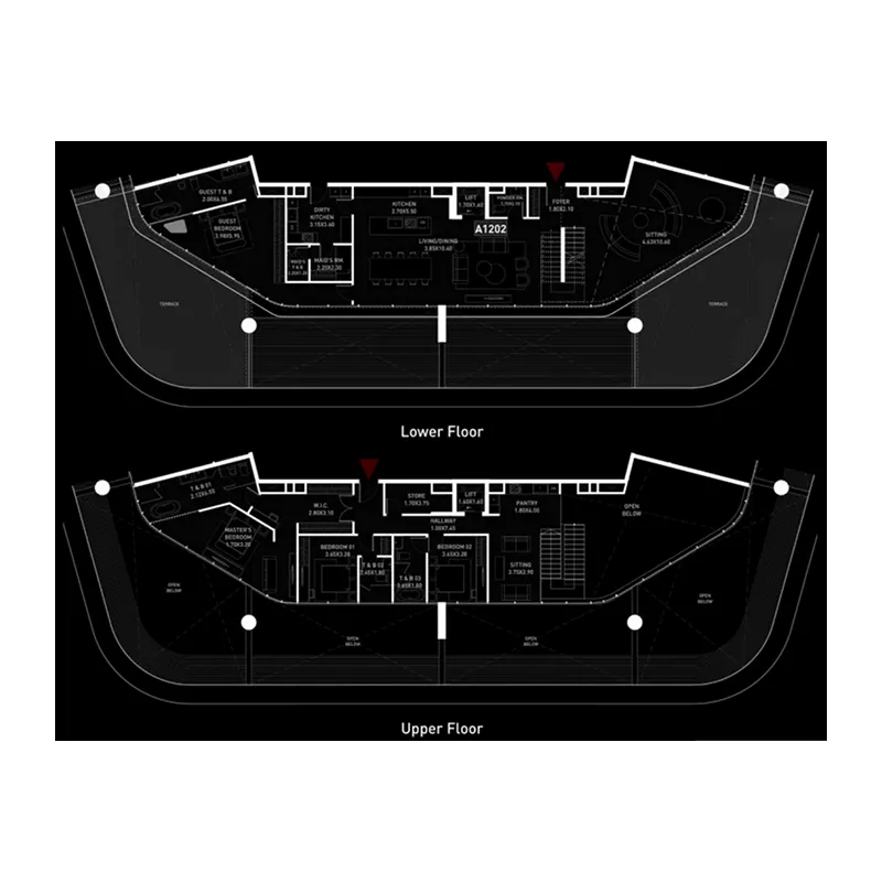 Cosmo Developments Brabus Island 4BR floor plan
