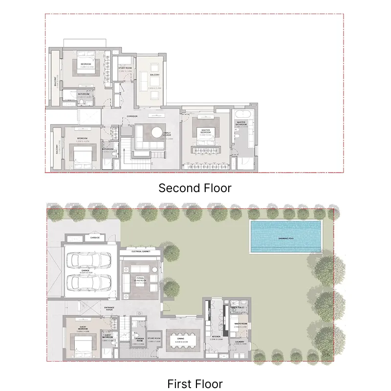 4 bed