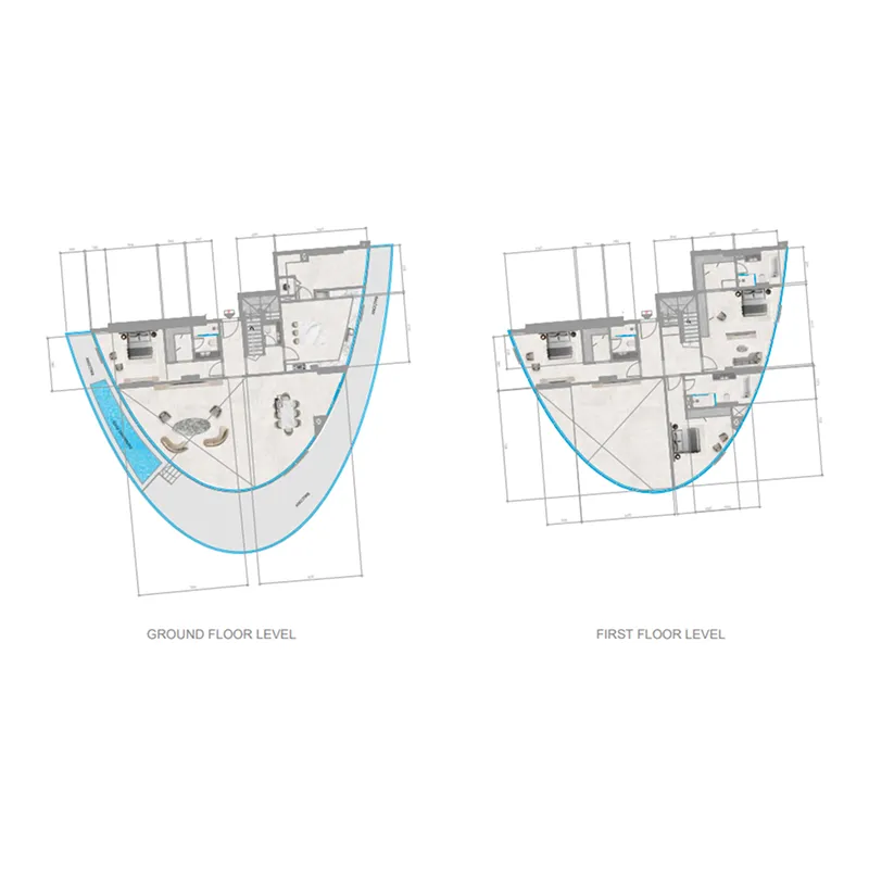 4 bedrooms floor plan
