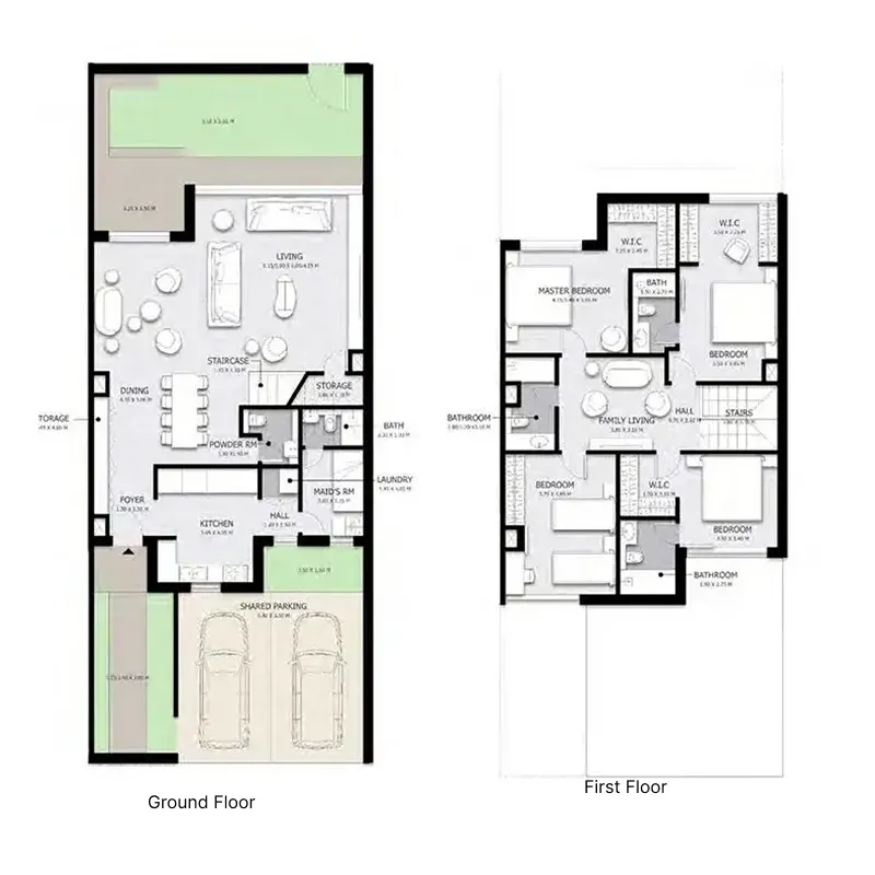 4-bedroom home floor plan