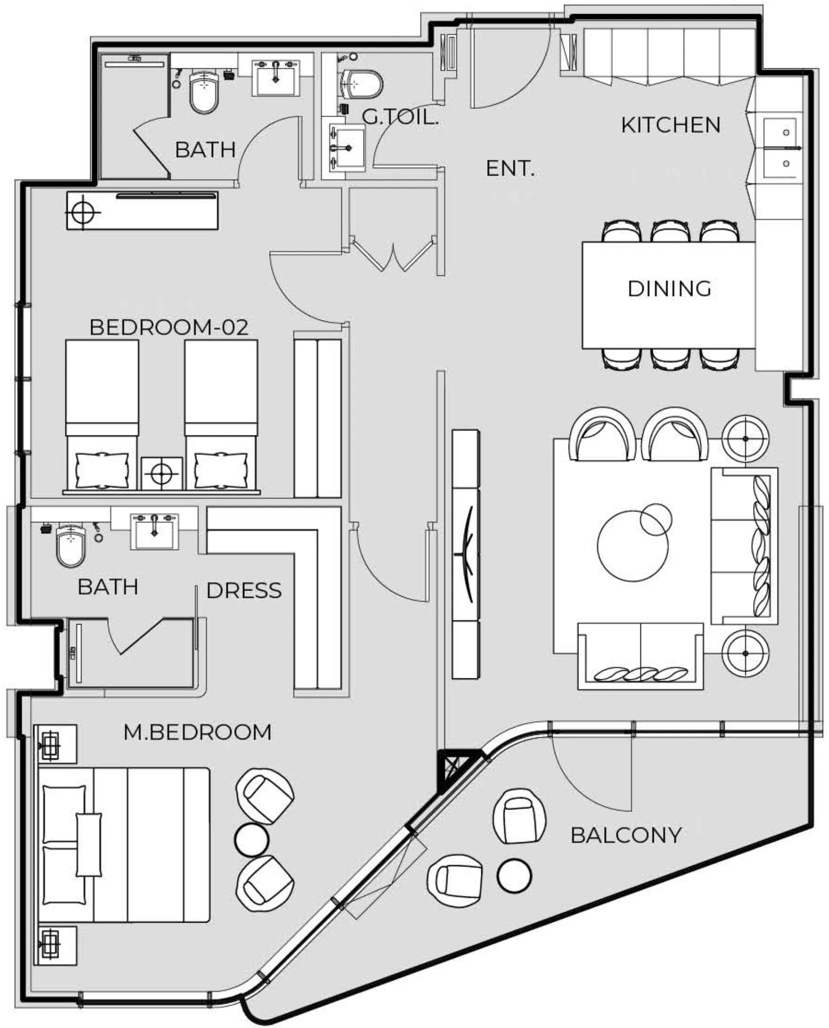 Coastal Haven — floor plan