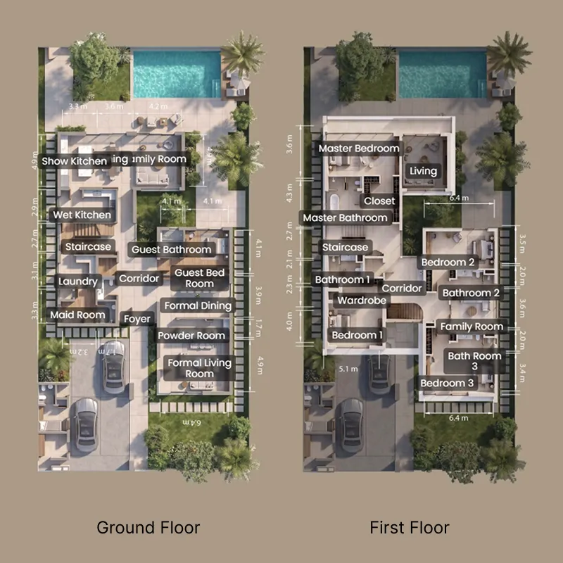 5 bed