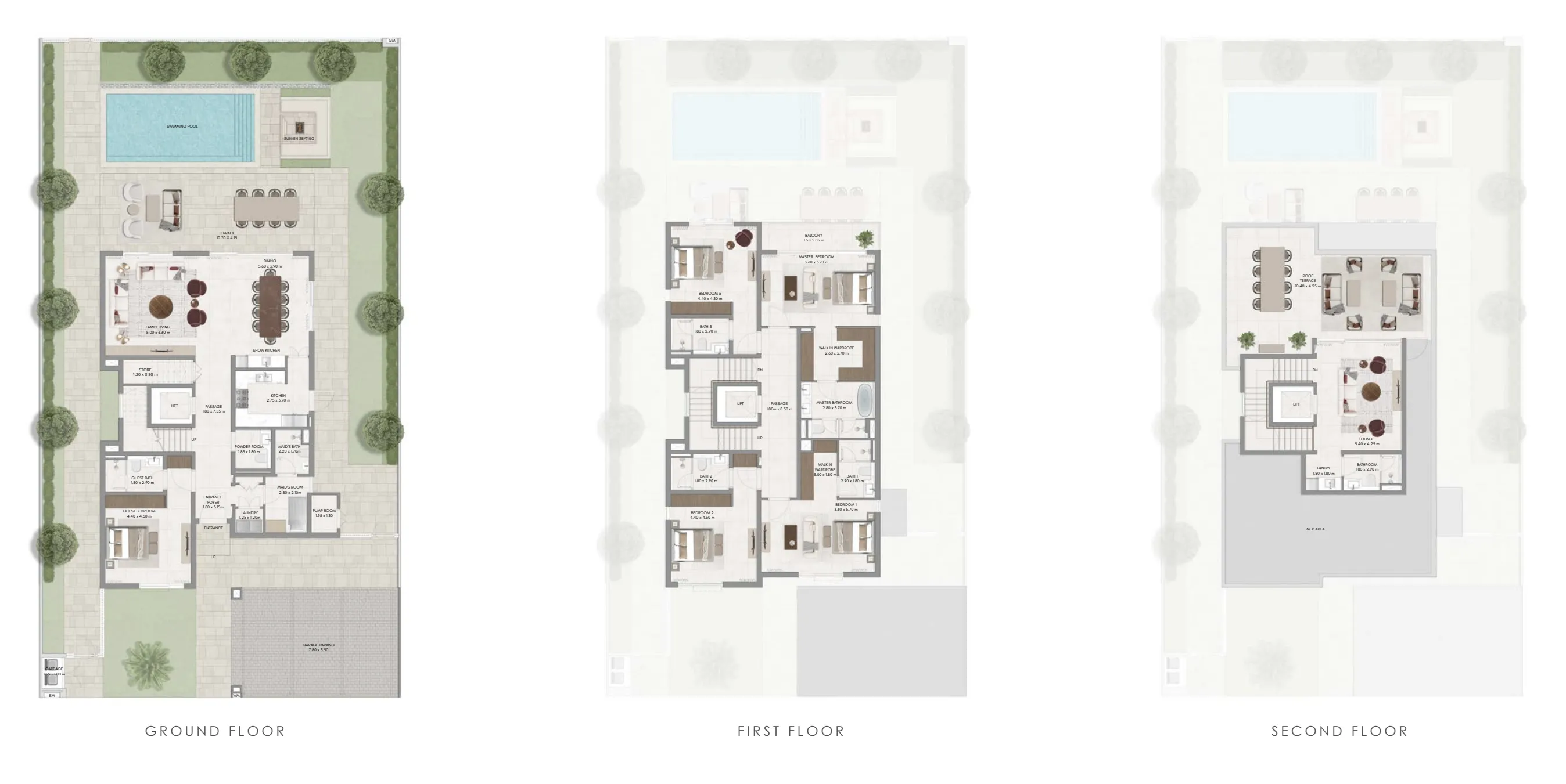 5 bed