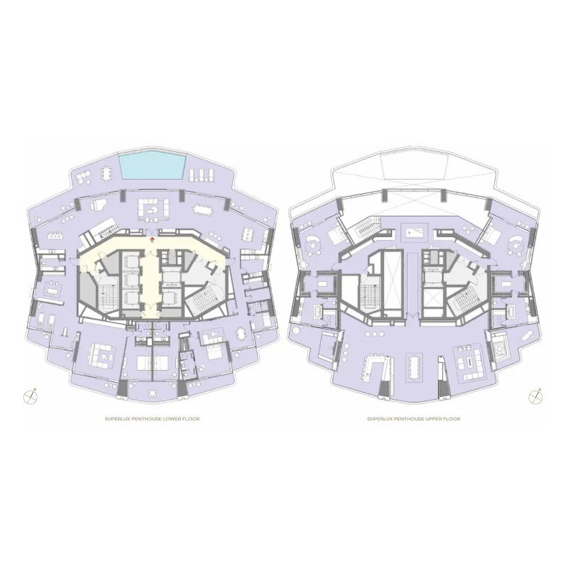LIV LIV Lux 5BR floor plan