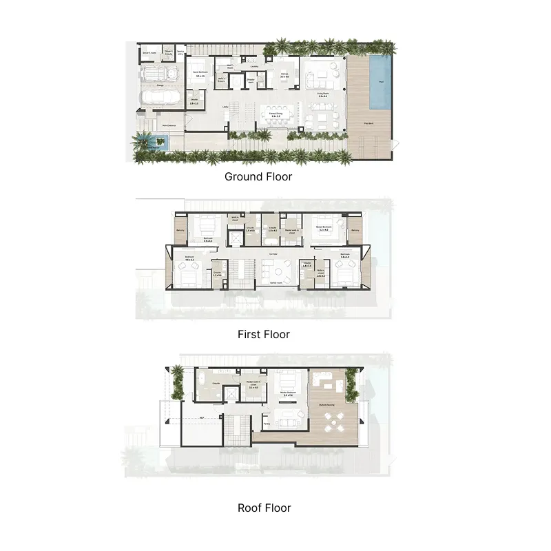 6 bed
