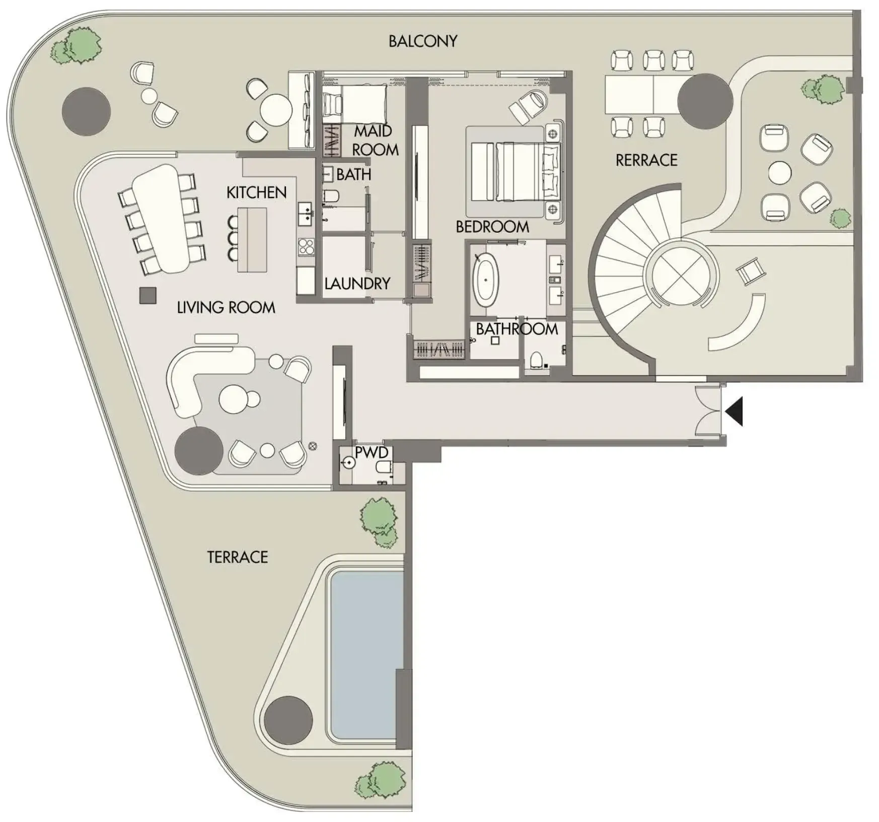 3BR Layout
