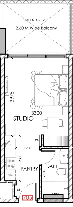 Dugasta Al Haseen Residences 5 floor plan