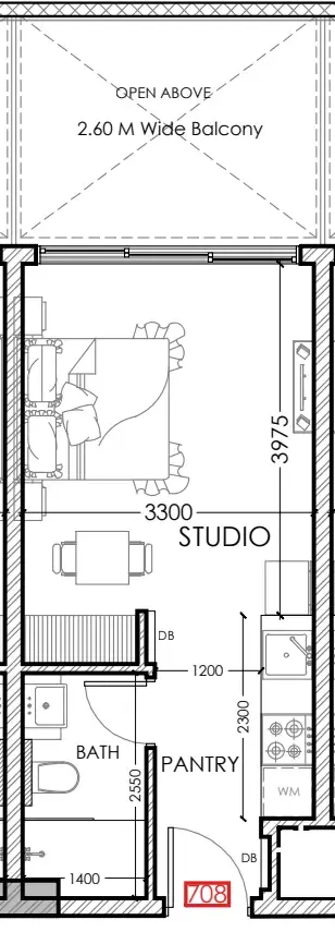 Dugasta Al Haseen Residences 5 floor plan