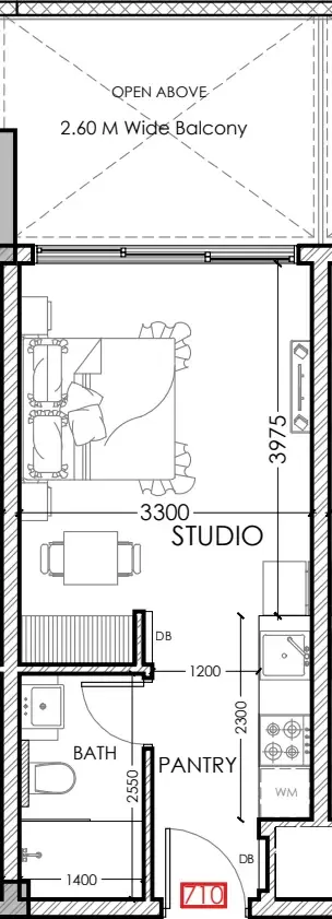 Dugasta Al Haseen Residences 5 floor plan