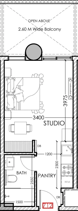 Dugasta Al Haseen Residences 5 floor plan
