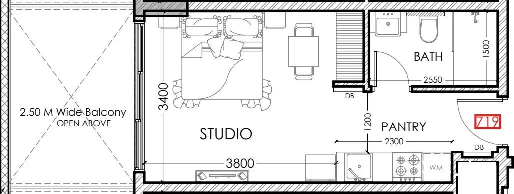 Dugasta Al Haseen Residences 5 floor plan