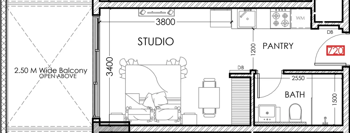 Dugasta Al Haseen Residences 5 floor plan