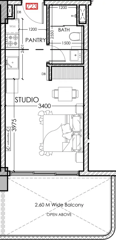 Dugasta Al Haseen Residences 5 floor plan
