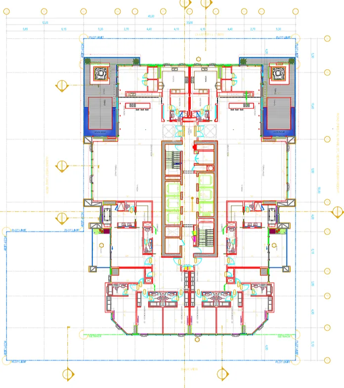 4 bedrooms floor plan