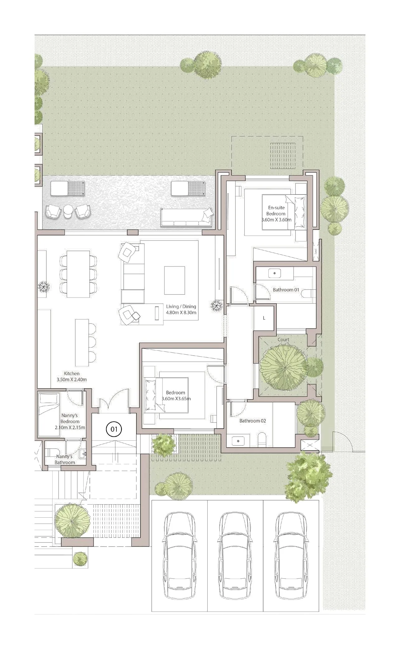 Ogami — 6 Bedrooms floor plan