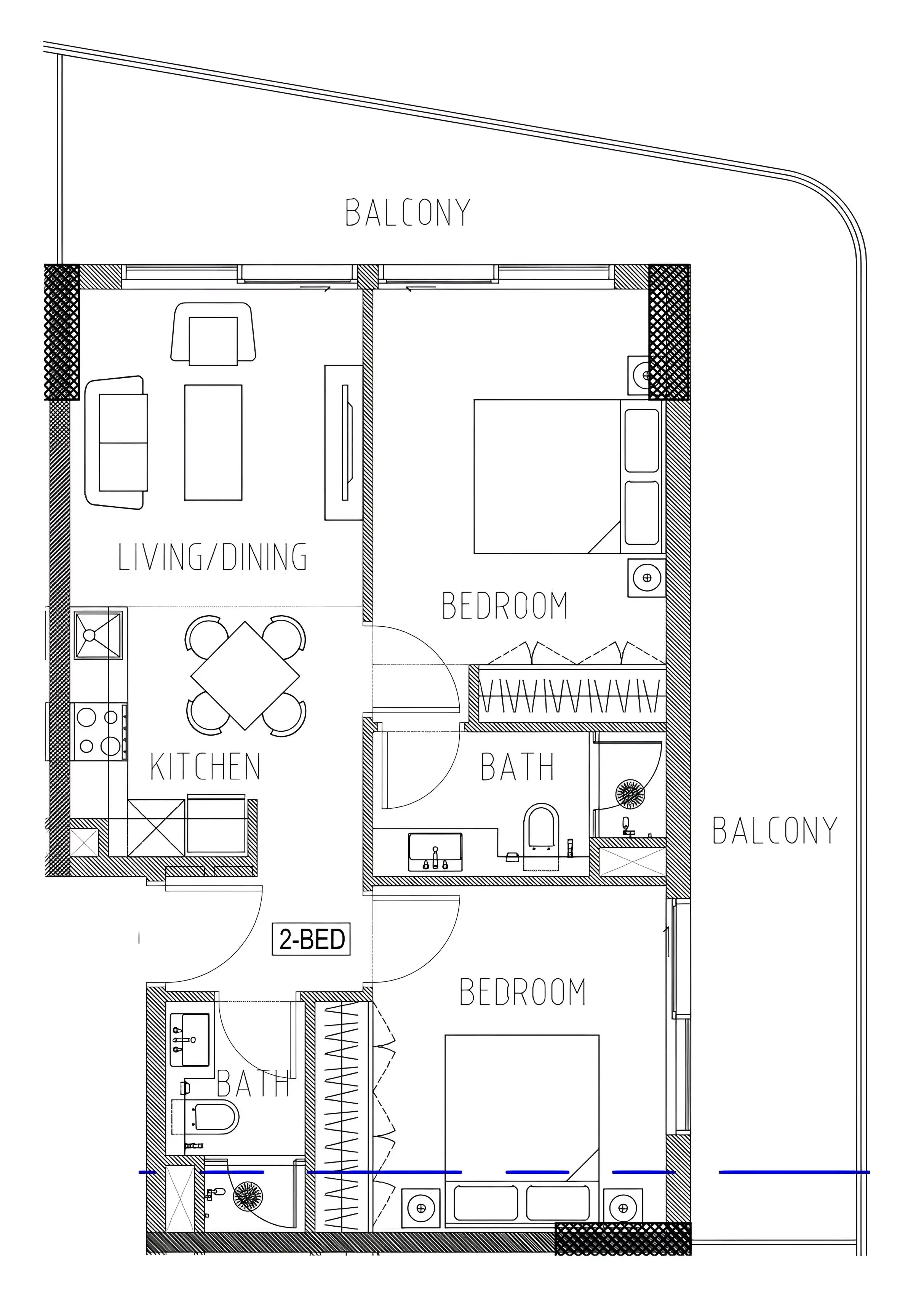 2BR Layout