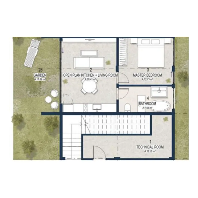 1BR Layout