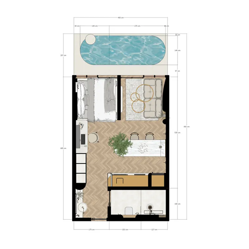 1BR Layout