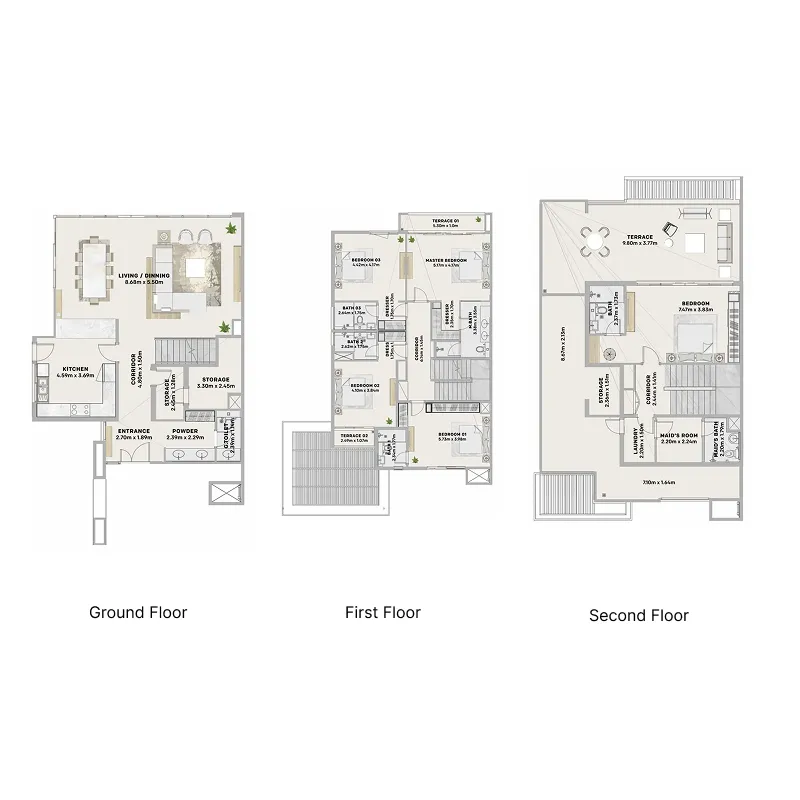 5 bed