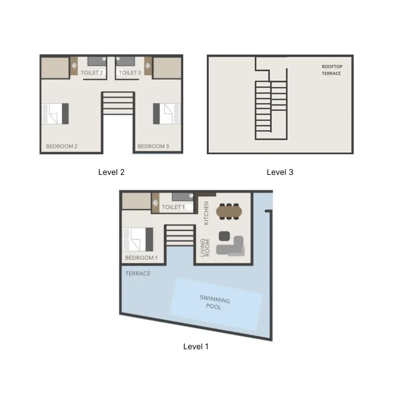 3BR Layout